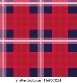 Tartan seamless pattern background, vector illustration