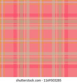 Tartan seamless pattern background, vector illustration