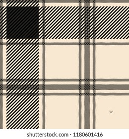 Tartan seamless pattern background, vector illustration