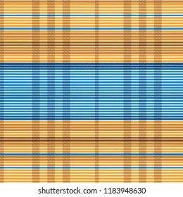 Tartan seamless pattern background, vector illustration