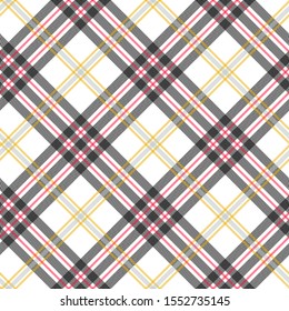 Tartan seamless pattern background, vector illustration