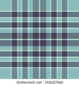 Tartan Seamless Pattern in Blue and Violet. Texture for plaid, tablecloths, clothes, shirts, dresses, paper, bedding, blankets, quilts and other textile products. Vector illustration EPS 10