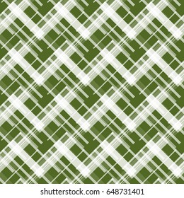 Tartan seamless pattern. Cage endless background. Square, rhombus repeating texture. Trendy backdrop for textiles. Vector illustration