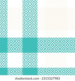 Tartan Seamless Pattern. Checker Pattern Seamless Tartan Illustration Vector Set for Scarf, Blanket, Other Modern Spring Summer Autumn Winter Holiday Fabric Print.