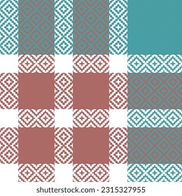 Tartan Seamless Pattern. Checkerboard Pattern Flannel Shirt Tartan Patterns. Trendy Tiles for Wallpapers.