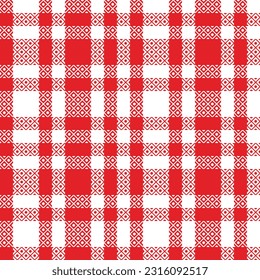 Tartan Seamless Pattern. Checkerboard Pattern Seamless Tartan Illustration Vector Set for Scarf, Blanket, Other Modern Spring Summer Autumn Winter Holiday Fabric Print.