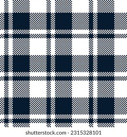 Tartan Seamless Pattern. Checkerboard Pattern Traditional Scottish Woven Fabric. Lumberjack Shirt Flannel Textile. Pattern Tile Swatch Included.