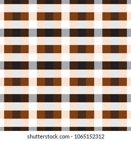Tartan seamless pattern. Checkered pattern. Design geometric stripes for background image or clothing fabric prints, home textile, wallpaper, wrap etc. Plaid texture vector.