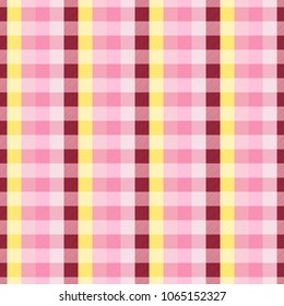 Tartan seamless pattern. Checkered pattern. Design geometric stripes for background image or clothing fabric prints, home textile, wallpaper, wrap etc. Plaid texture vector.