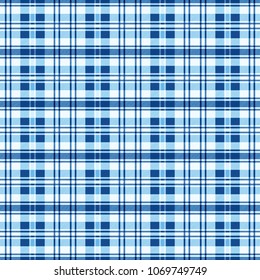 Tartan seamless pattern. Checkered pattern. Design geometric stripes for background image or clothing fabric prints, home textile, wallpaper, wrap etc. Plaid texture vector.