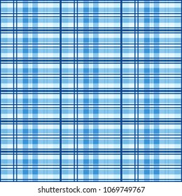 Tartan seamless pattern. Checkered pattern. Design geometric stripes for background image or clothing fabric prints, home textile, wallpaper, wrap etc. Plaid texture vector.