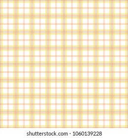 Tartan seamless pattern. Checkered texture plaid pattern. Design geometric stripes for summer background image or clothing fabric prints, home textile, wallpaper, wrapping etc. Vector illustration. 