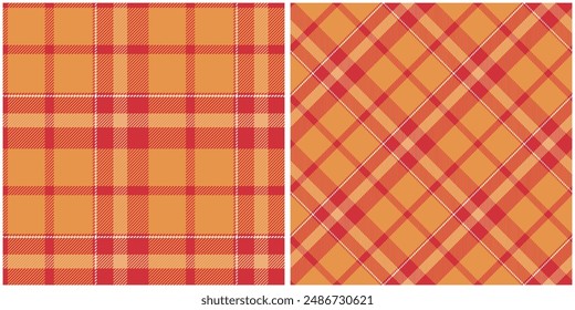 Tartan Seamless Pattern. Classic Plaid Tartan Traditional Scottish Woven Fabric. Lumberjack Shirt Flannel Textile. Pattern Tile Swatch Included.