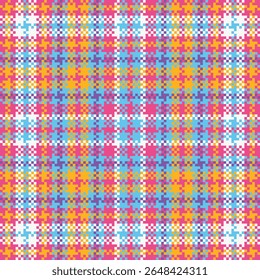 Padrão sem emenda Tartan. Clássico Escocês Tartan Design. Modelo para Ornamento de Design. Textura de malha perfeita.