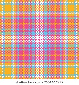 Padrão sem emenda Tartan. Clássico Escocês Tartan Design. Vetor de ilustração de tartan sem costura definido para lenço, cobertor, outro moderno primavera verão outono inverno tecido de férias impressão.