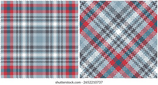 Padrão sem emenda Tartan. Design escocês clássico Tartan. para impressão de camisas, roupas, vestidos, toalhas de mesa, cobertores, cama, papel, colcha, tecido e outros produtos têxteis.