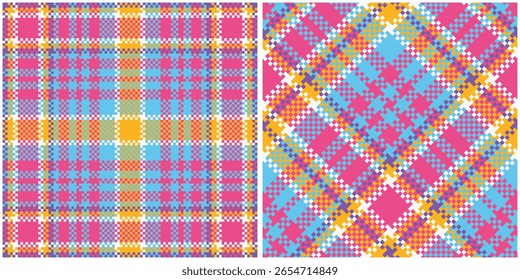 Patrón sin fisuras de tartán. Diseño clásico de tartán escocés. Camisa de franela Patrones de tartán. Azulejos de moda para Fondos de pantalla.
