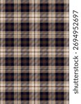 Tartan seamless pattern diagonal stripes classic.Plaid Scottish lattice cross line warm color.Geometric checkered warp weft traditional vector illustration. For fabric,clothes,skirts,blanket,decorate.