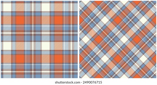 Tartan Seamless Pattern. Gingham Patterns Traditional Scottish Woven Fabric. Lumberjack Shirt Flannel Textile. Pattern Tile Swatch Included.