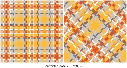 Padrão sem emenda Tartan. Gingham padrões tecido escocês tradicional. Camisa Lumberjack Flannel Têxtil. Amostra De Bloco Padrão Incluída.