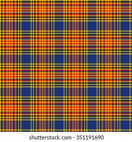 Tartan Seamless pattern illustration