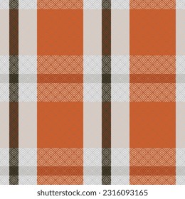 Tartan Seamless Pattern. Plaid Pattern Seamless Tartan Illustration Vector Set for Scarf, Blanket, Other Modern Spring Summer Autumn Winter Holiday Fabric Print.