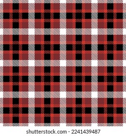 Tartan nahtloses Muster. Plaid Texturvektor.