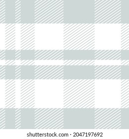 Tartán patrón sin fisuras Vector de felpa con diseños en gris pastel y blanco para impresiones, papel de pared, textiles, manteles, fondos a cuadros.