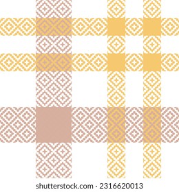 Tartan Seamless Pattern. Tartan Plaid Vector Seamless Pattern. for Scarf, Dress, Skirt, Other Modern Spring Autumn Winter Fashion Textile Design.