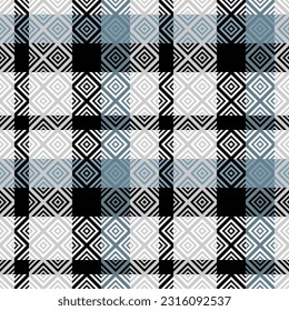 Tartan Seamless Pattern. Plaids Pattern Seamless Tartan Illustration Vector Set for Scarf, Blanket, Other Modern Spring Summer Autumn Winter Holiday Fabric Print.