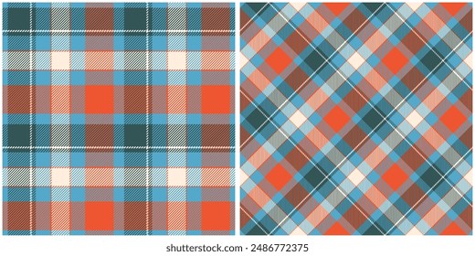 Tartan Seamless Pattern. Scottish Tartan Pattern Seamless Tartan Illustration Vector Set for Scarf, Blanket, Other Modern Spring Summer Autumn Winter Holiday Fabric Print.