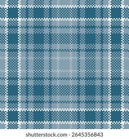 Padrão sem emenda Tartan. Escocês Xadrez, Tecido Tecido Escocês Tradicional. Camisa Lumberjack Flannel Têxtil. Amostra De Bloco Padrão Incluída.
