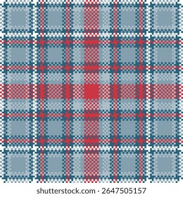 Padrão sem emenda Tartan. Scottish Plaid, modelo para o design de ornamento. Textura de malha perfeita.