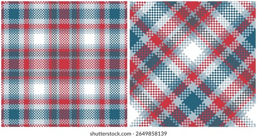 Padrão sem emenda Tartan. Scottish Plaid, para impressão de camisas, roupas, vestidos, toalhas de mesa, cobertores, cama, papel, colcha, tecido e outros produtos têxteis.