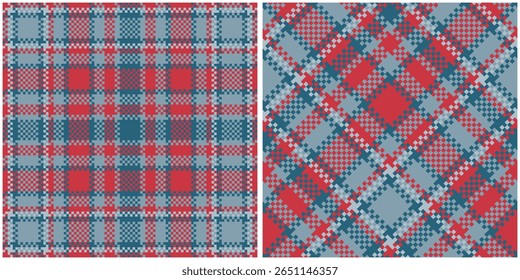 Padrão sem emenda Tartan. Escocês xadrez, sem emenda Tartan ilustração vetor conjunto para cachecol, cobertor, outro moderno primavera Verão outono inverno inverno tecido impresso.