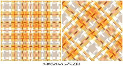Padrão sem emenda Tartan. Tartan padrão escocês para impressão de camisas, roupas, vestidos, toalhas de mesa, cobertores, cama, papel, colcha, tecido e outros produtos têxteis.