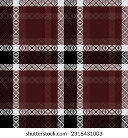 Tartan Nahtloses Muster. Scottish Tartan Muster Template für Design Ornament. Nahtlose Stoffstruktur.