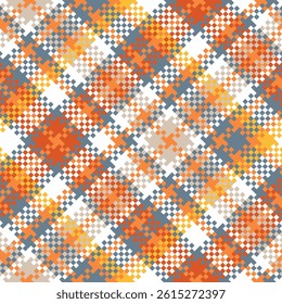 Tartan Seamless Pattern. Scottish Tartan Pattern Template for Design Ornament. Seamless Fabric Texture.