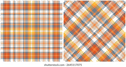 Tartan Seamless Pattern. Scottish Tartan Pattern Template for Design Ornament. Seamless Fabric Texture.