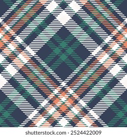 Tartan Seamless Pattern. Sweet Checker Pattern Template for Design Ornament. Seamless Fabric Texture.