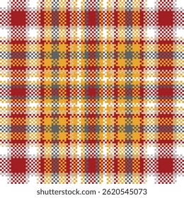 Tartan Seamless Pattern. Sweet Checker Pattern Traditional Scottish Woven Fabric. Lumberjack Shirt Flannel Textile. Pattern Tile Swatch Included.