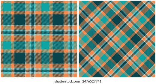 Tartan Seamless Pattern. Sweet Checkerboard Pattern Template for Design Ornament. Seamless Fabric Texture.
