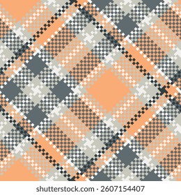 Tartan Seamless Pattern. Sweet Checkerboard Pattern Traditional Scottish Woven Fabric. Lumberjack Shirt Flannel Textile. Pattern Tile Swatch Included.