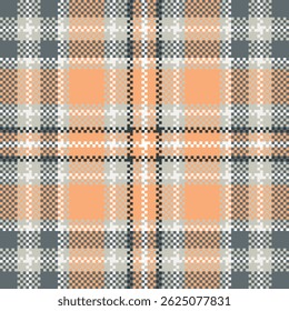 Padrão sem emenda Tartan. Tecido de xadrez tradicional padrão de xadrez escocês tradicional. Camisa Lumberjack Flannel Têxtil. Amostra De Bloco Padrão Incluída.