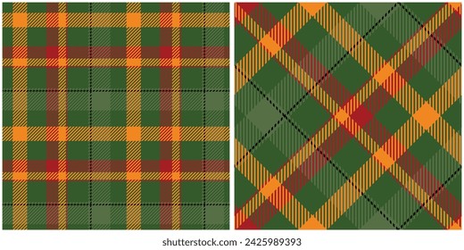 Tartan Seamless Pattern. Sweet Pastel Plaid Patterns Template for Design Ornament. Seamless Fabric Texture.