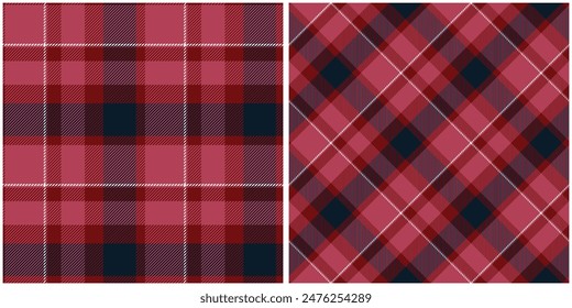 Tartan Seamless Pattern. Sweet Pastel Plaids Pattern Seamless Tartan Illustration Vector Set for Scarf, Blanket, Other Modern Spring Summer Autumn Winter Holiday Fabric Print.
