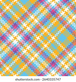 Tartan Seamless Pattern. Traditional Scottish Checkered Background. for Scarf, Dress, Skirt, Other Modern Spring Autumn Winter Fashion Textile Design.