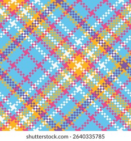 Tartan Seamless Pattern. Traditional Scottish Checkered Background. Seamless Tartan Illustration Vector Set for Scarf, Blanket, Other Modern Spring Summer Autumn Winter Holiday Fabric Print.