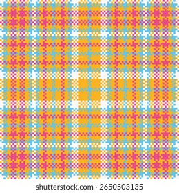 Padrão sem emenda Tartan. Histórico Tradicional Escocês Checkered. Modelo para Ornamento de Design. Textura de malha perfeita.