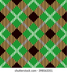 Tartan Seamless Pattern. Trendy Illustration for Wallpapers. Seamless Tartan Tiles. Suits for Decorative Paper, Fashion Design and House Interior Design, as Well as for Hand Crafts 